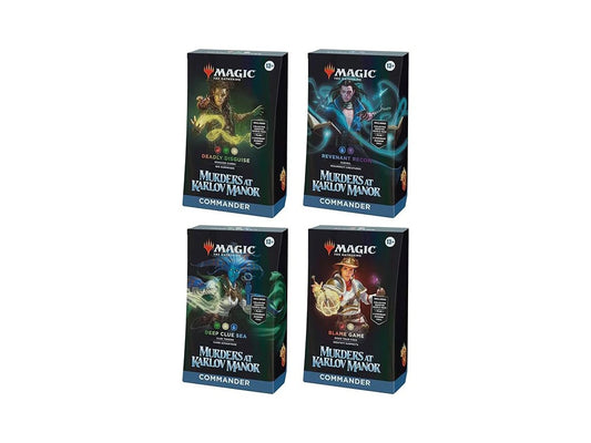 [MTG] - Magic The Gathering - Murders at Karlov Manor Commander Deck (Inglés)