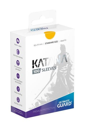 [ULT] Ultimate Guard Katana Sleeves Tamaño Estándar Amarillo (100)