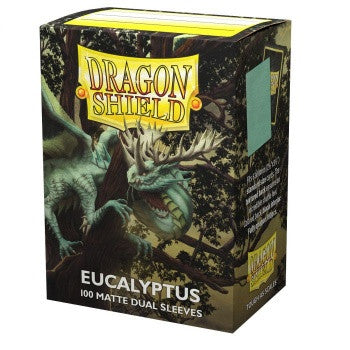 [AJC] Dragon Shield Dual Matte Sleeves - Eucalyptus 'Lehel' (100 Sleeves)