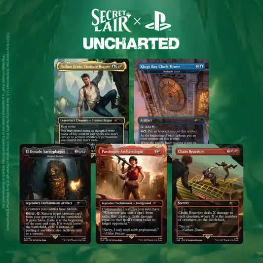 [MTG] - Magic The Gathering -Secret Lair - Uncharted (Inglés)