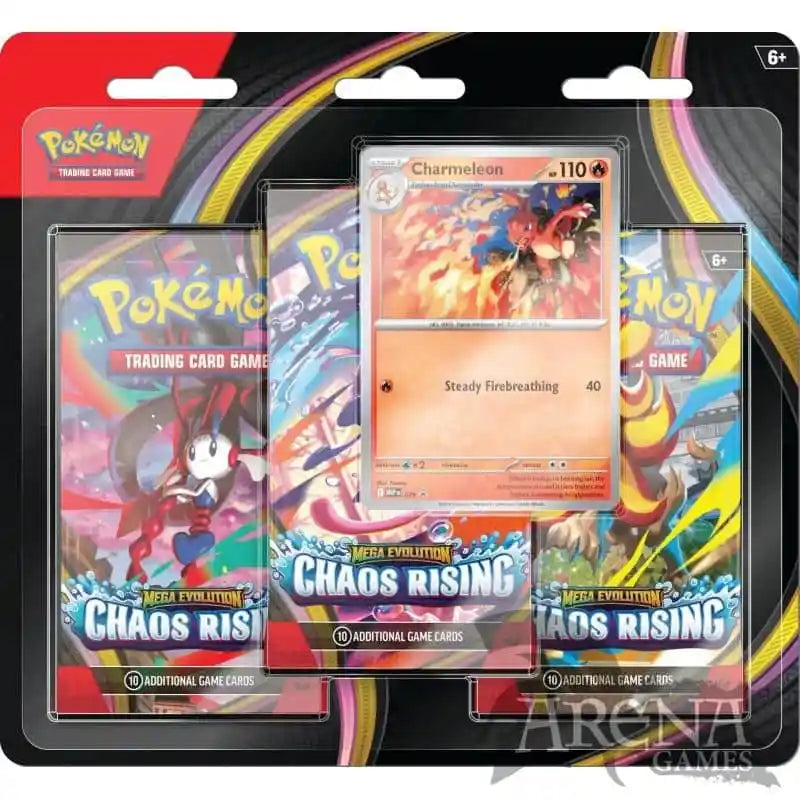 [PKM] Blister 3 booster Pokémon - Chaos Rising (Ingles)