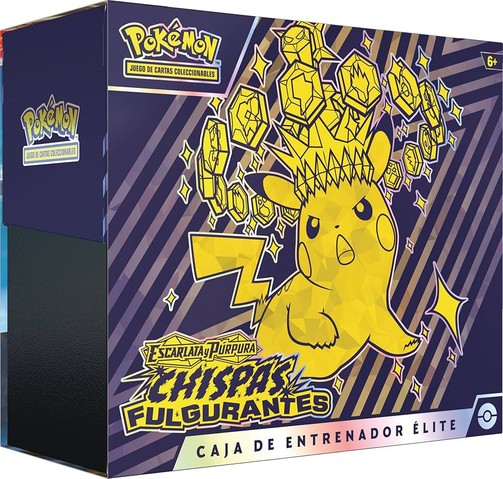 [PKM] Caja de entrenador élite Pokémon -Chispas Fulgurantes (Castellano)
