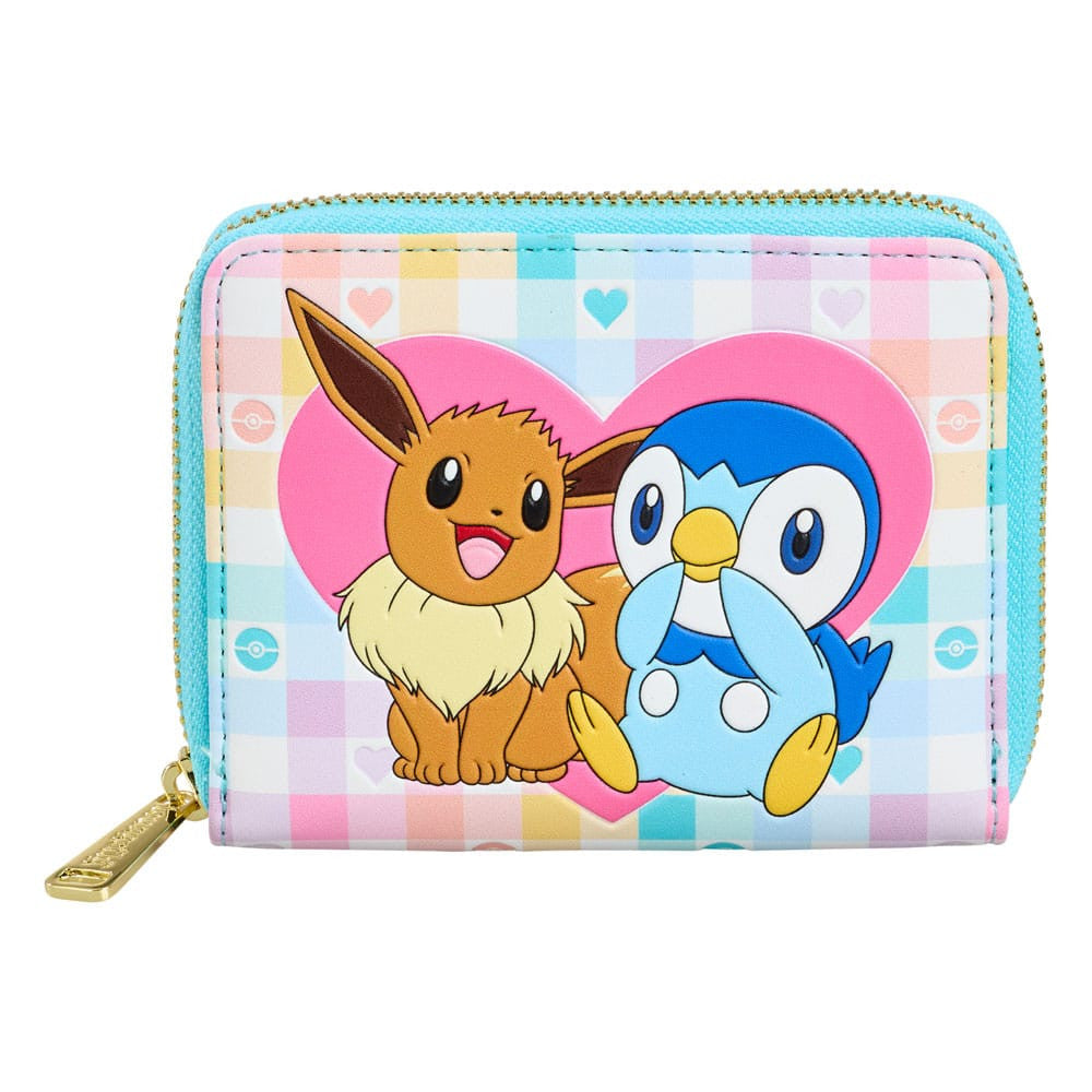 [PKM] Pokemon by Loungefly Monedero Piplup and Eevee Friends