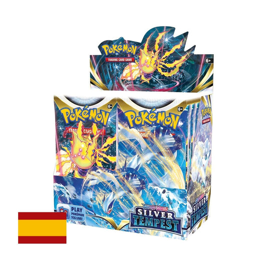 [PKM] Tempestad Plateada  Caja 36 sobres en castellano