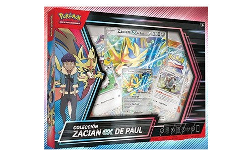 [PKM] Caja de colección de Zacian EX de Paul (Castellano)