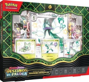 [PKM] Caja Premium colección Destinos de Paldea - Meowscarada ex (Castellano)