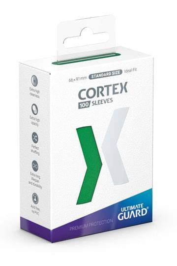[ULT] Ultimate Guard Cortex Sleeves Tamaño Estándar Verde (100)
