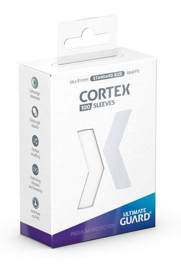 [ULT] Ultimate Guard Cortex Sleeves Tamaño Estándar Blanco (100)