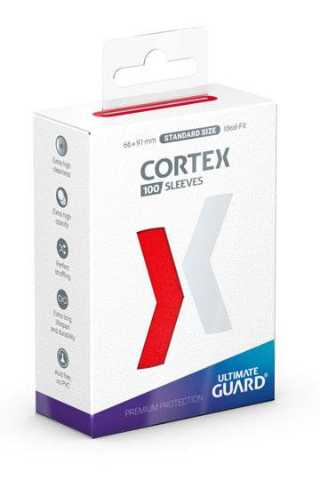[ULT] Ultimate Guard Cortex Sleeves Tamaño Estándar Rojo (100)