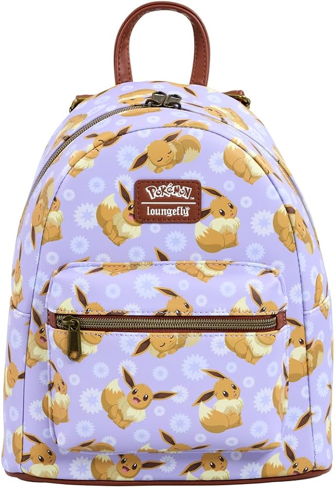 [PKM] Pokemon by Loungefly Mochila Mini Multi Eevee Lilac
