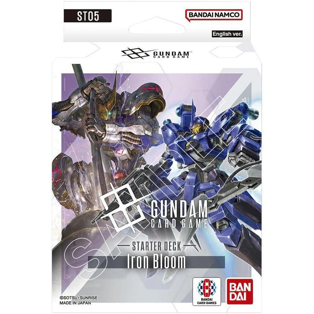 [GUN] ST05 – Iron Bloom  – Starter Deck – Gundam Card Game (INGLES)
