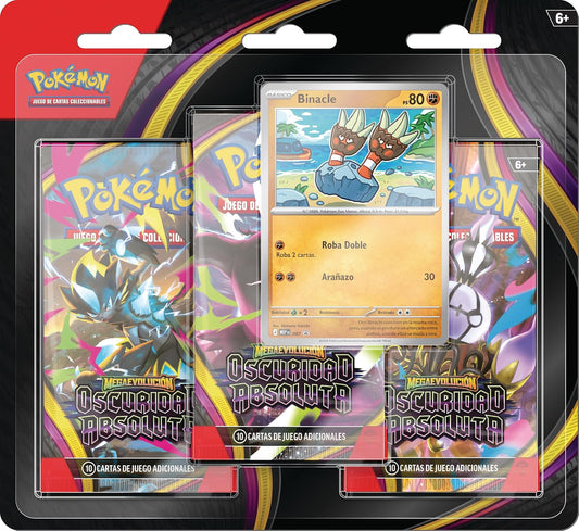 [PKM] Blister de 3 sobres + promo Oscuridad Absoluta - Español