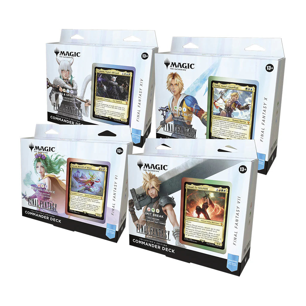 [MTG] - Magic The Gathering - Final Fantasy Commander Deck Collector's Edition (Inglés)