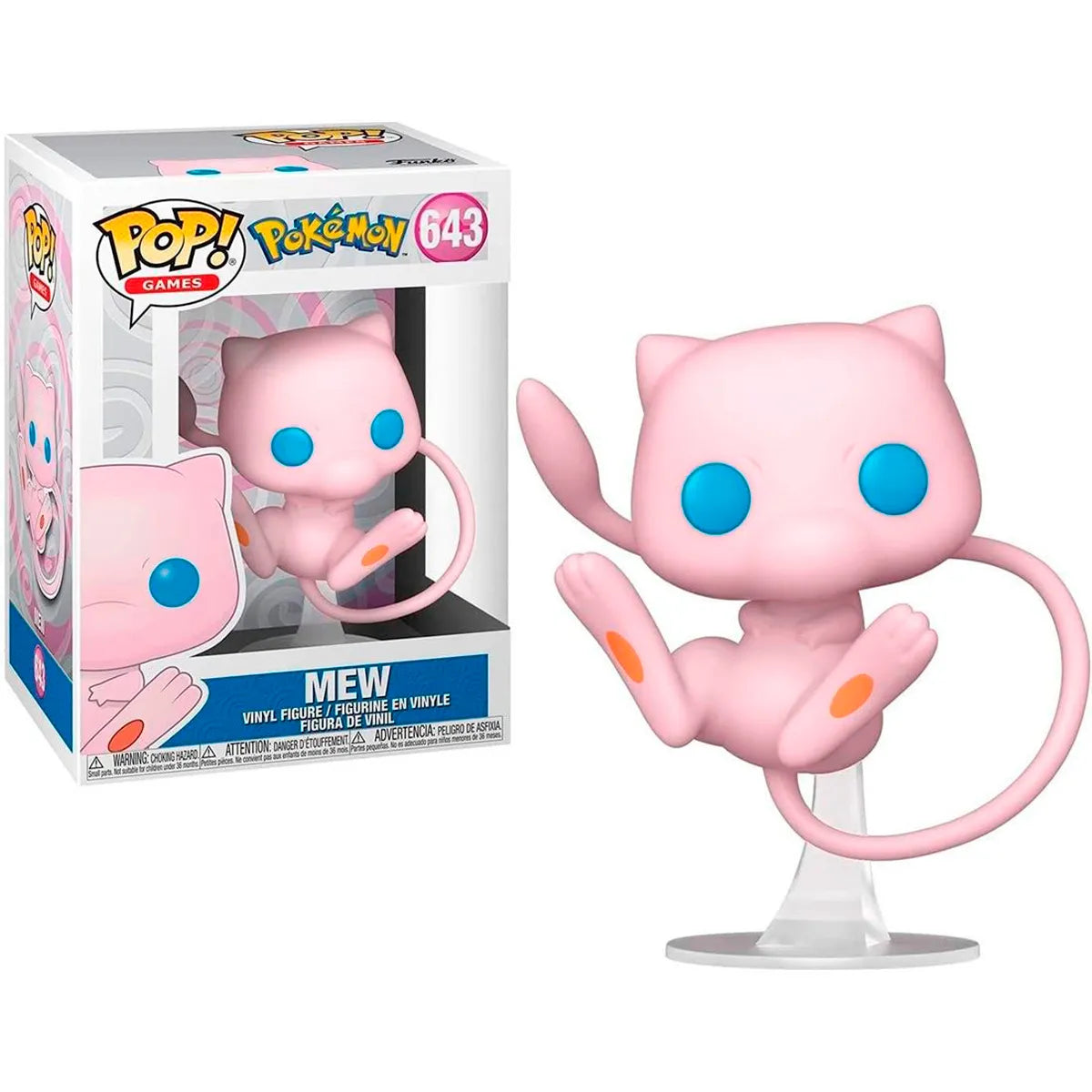 [PKM] Pokemon POP! Games Vinyl Figura Mew (EMEA) 9 cm