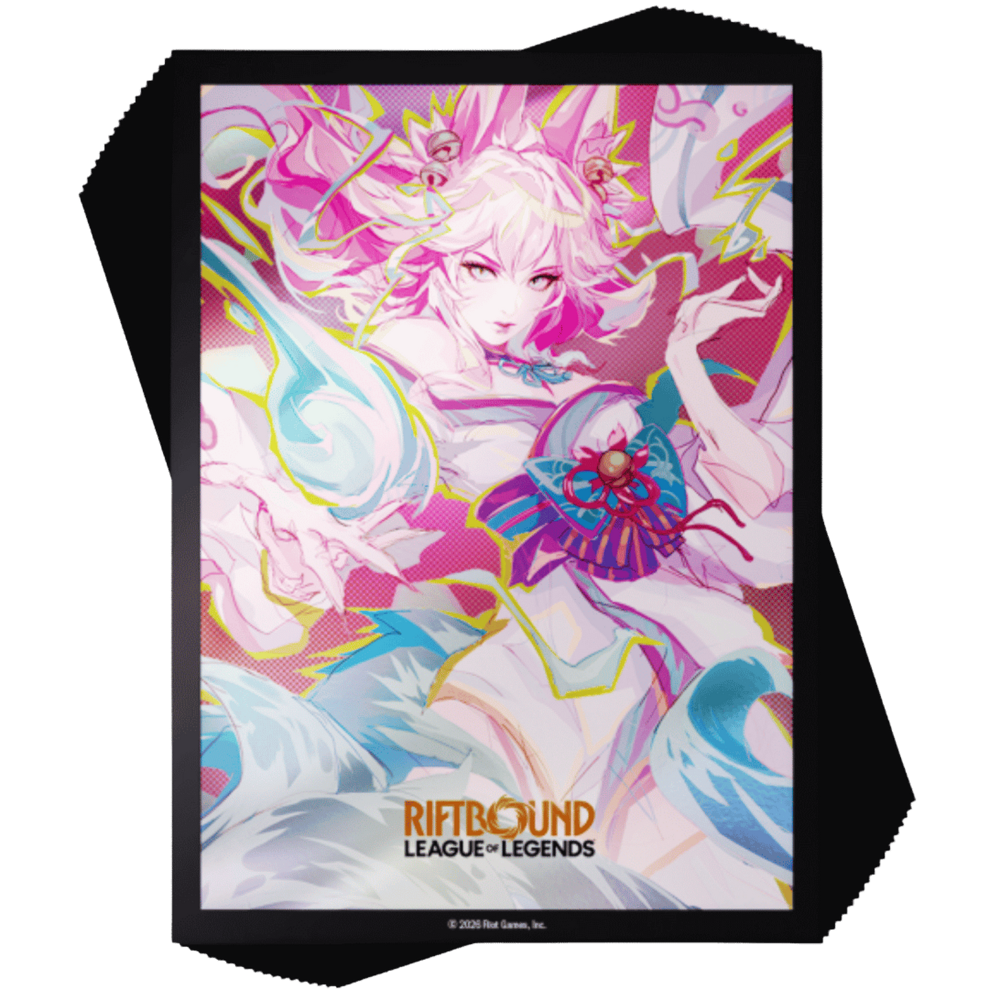 [RIF] Riftbound: League of Legends TCG - Spiritforged 100 fundas Ahri Spirit Blossom