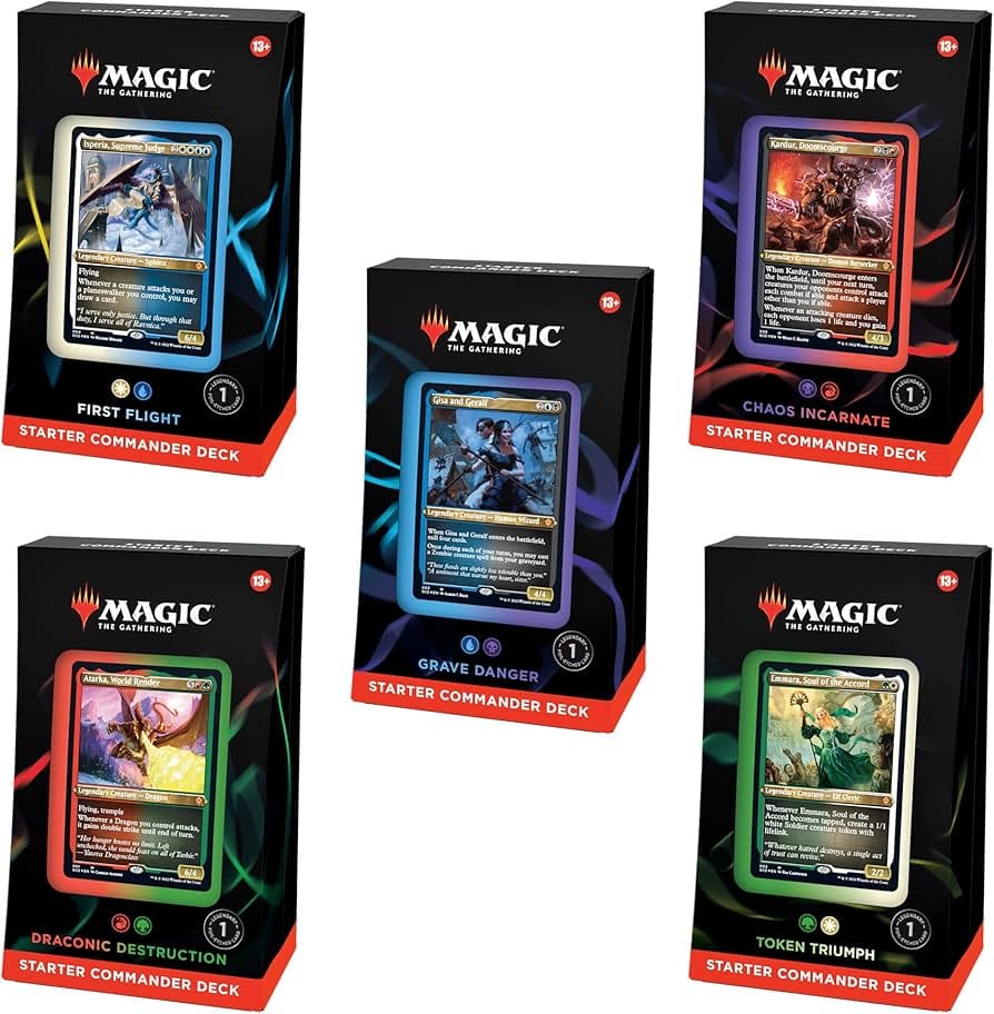 [MTG] - Magic The Gathering - Starter Commander Deck