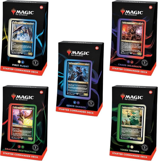 [MTG] - Magic The Gathering - Starter Commander Deck