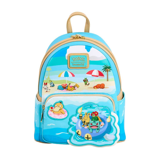 [PKM] Pokemon by Loungefly Mochila Mini Beach