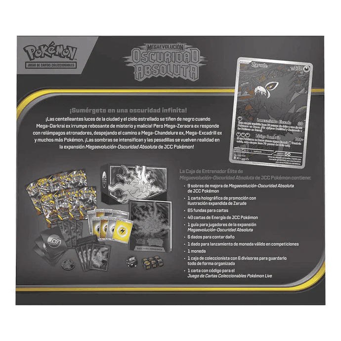 [PKM] Caja de entrenador élite Pokémon ETB - Oscuridad Absoluta (Castellano)