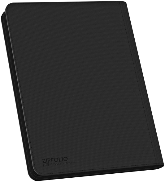[ULT] Ultimate Guard 18-Pocket Zipfolio Xenoskin Carpeta para Cartas Negro