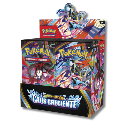 [PKM] Caja de 36 Sobres de caos creciente - Castellano