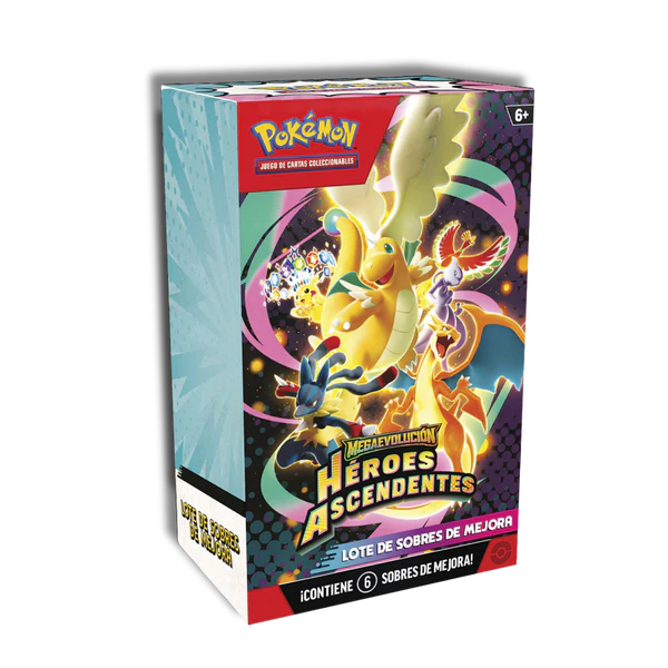 [PKM] Pokemon Heroes Ascendentes Lote de Sobres de Mejora (Castellano)