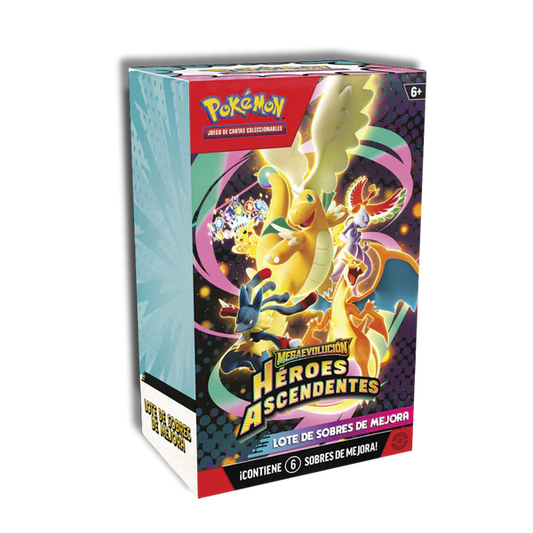 [PKM] Pokemon Heroes Ascendentes Lote de Sobres de Mejora (Castellano)