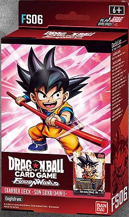 [DBS] DBS Fusion World: Starter Deck FS06 - Son Goku Mini (Inglés)
