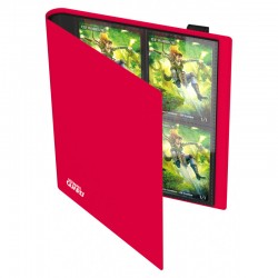 [ULT] Ultimate Guard 8-Pocket FlexXfolio Xenoskin Carpeta para Cartas Rojo