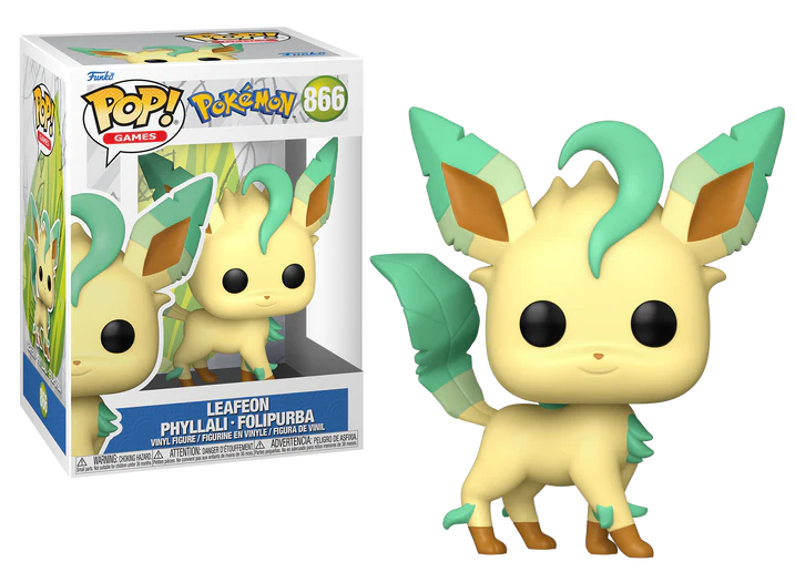 [PKM] Pokemon POP! Games Vinyl Figura Leafeon (EMEA) 9 cm