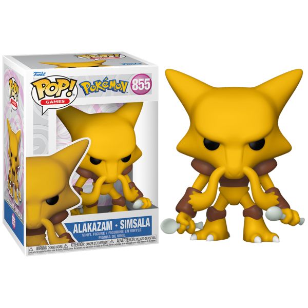[PKM] Pokemon POP! Games Vinyl Figura Alakazam (EMEA) 9 cm