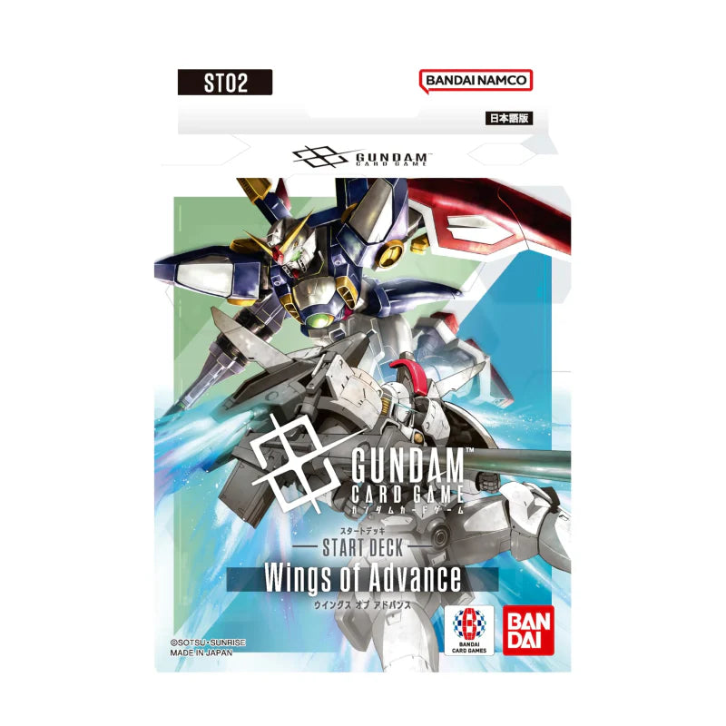 [GUN] ST02 – Wings of Advance – Starter Deck – Gundam Card Game (INGLES)