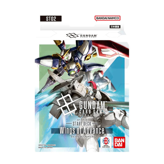 [GUN] ST02 – Wings of Advance – Starter Deck – Gundam Card Game (INGLES)