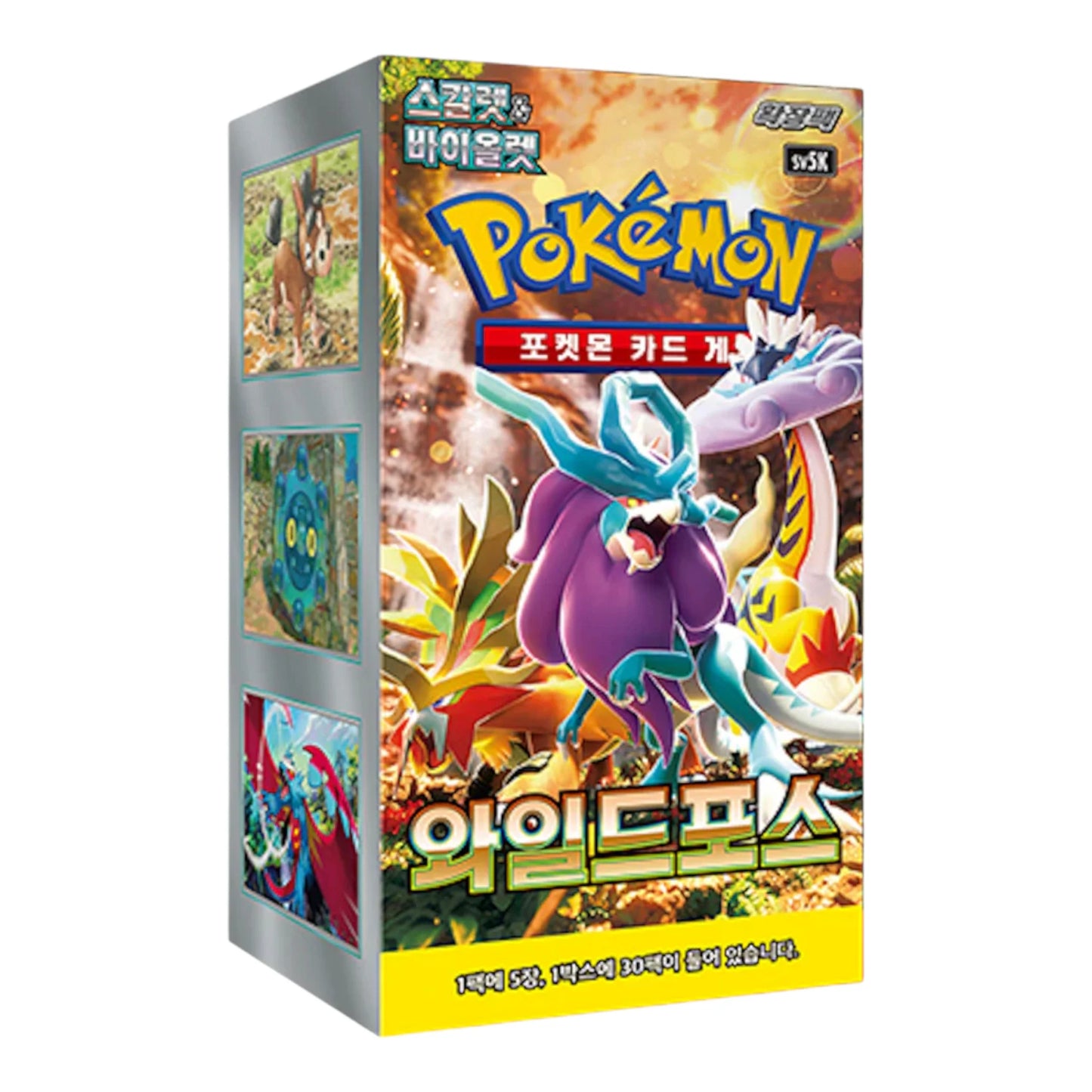 [PKM] Wild Force Caja 30 (Coreano)